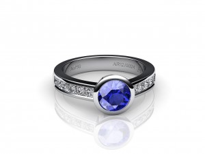 Bague Venise Saphir Bleu