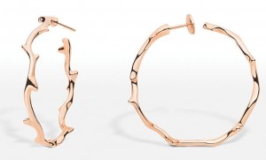 Boucle d'oreilles Bois de Rose Dior Joaillerie