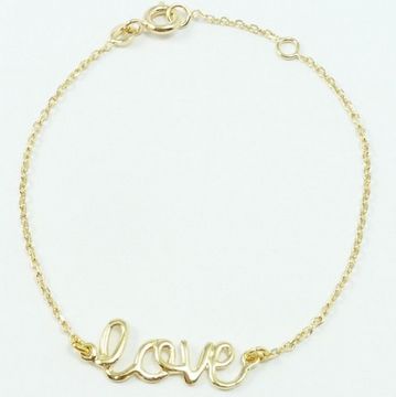 Bracelet love Delphine Pariente