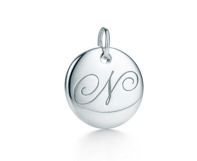 charm alphabet argent massif tiffany & co