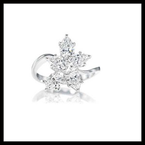 Bague de fiançailles Harry Winston