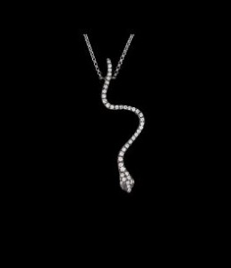 Collier Serpent Diamants