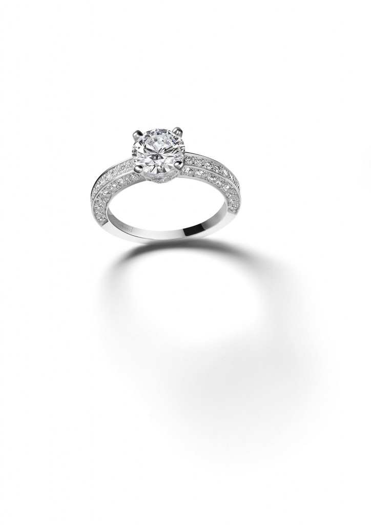 Bague Solitaire Diamant Champagne 5.00 Ct - Argent 925 Pour Fiançailles Homme