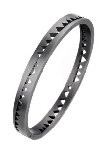 Bracelet Capture-Moi en titane noir AKILLIS