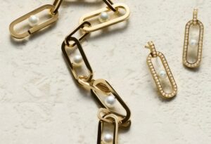 Dinh Van Collection Maillon Perles