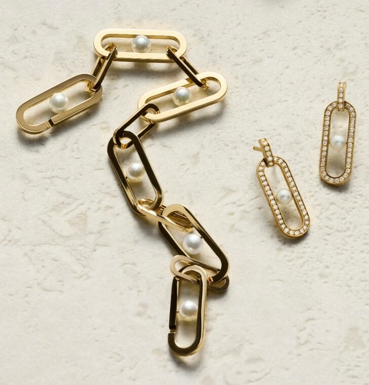 Dinh Van Collection Maillon Perles